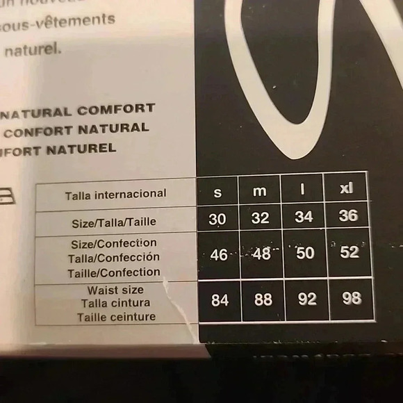 NWT Vintage Skiny Basic Now boxer pant briefs marine black #72372. Choose size - Picture 4 of 5